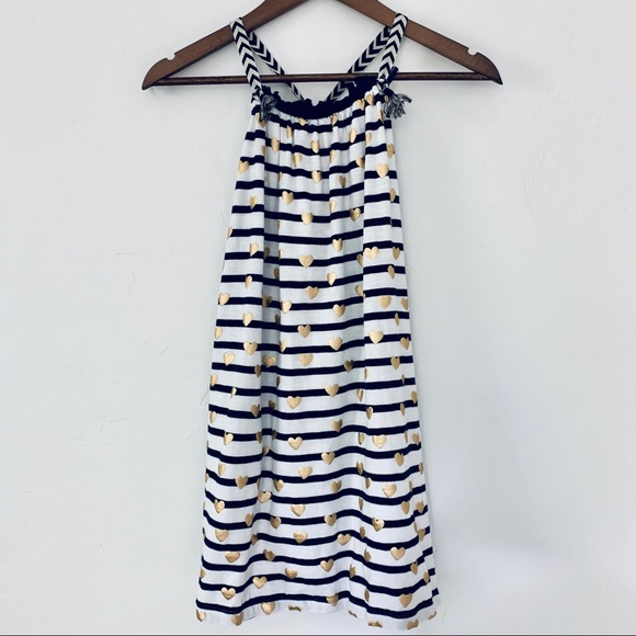 Crewcuts Other - Crewcuts Hearts 💛 and Stripes Dress